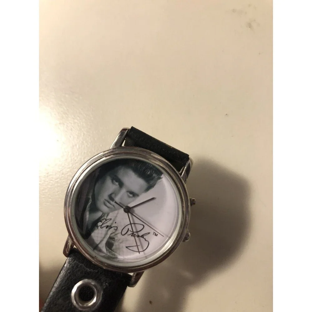 2001 Avon Valdawn ELVIS‎ PRESLEY Musical Tribute Watch 